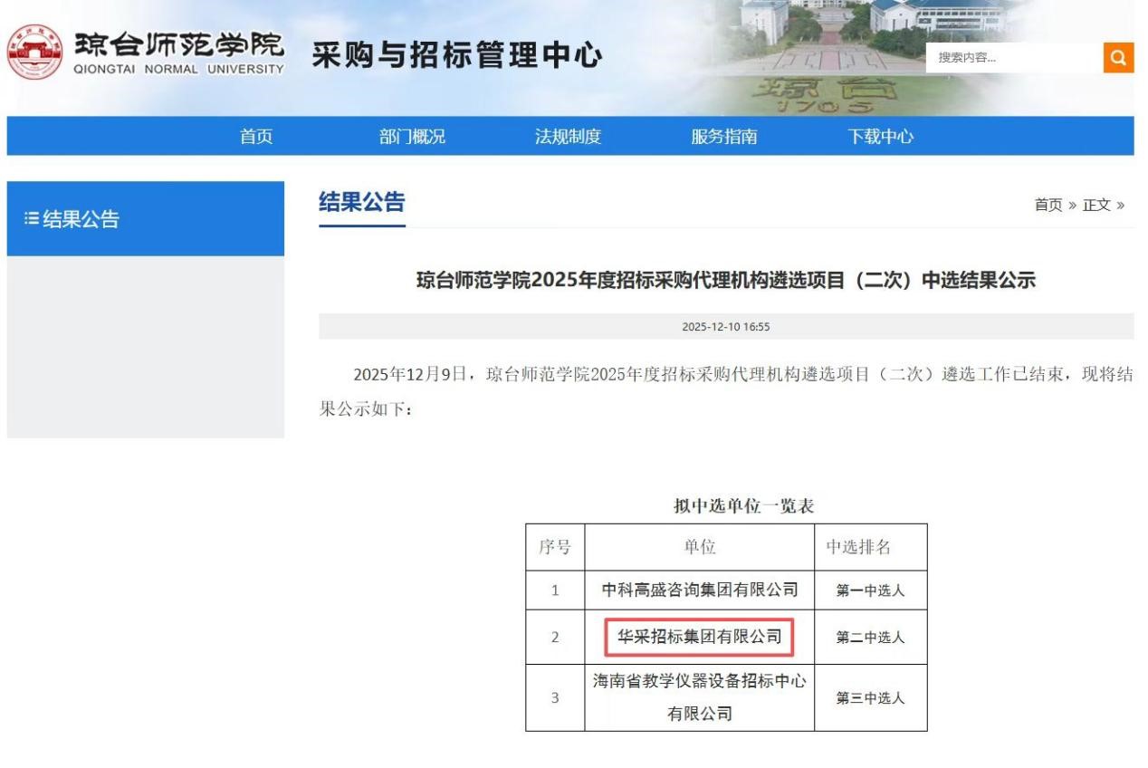 Ledong官方网站-Ledong.com招标集团连获七家优质单位认可 成功入围多领域招标代理机构 